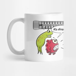 FUNNY RUDE BUMPER shrek script, get shreked Mug